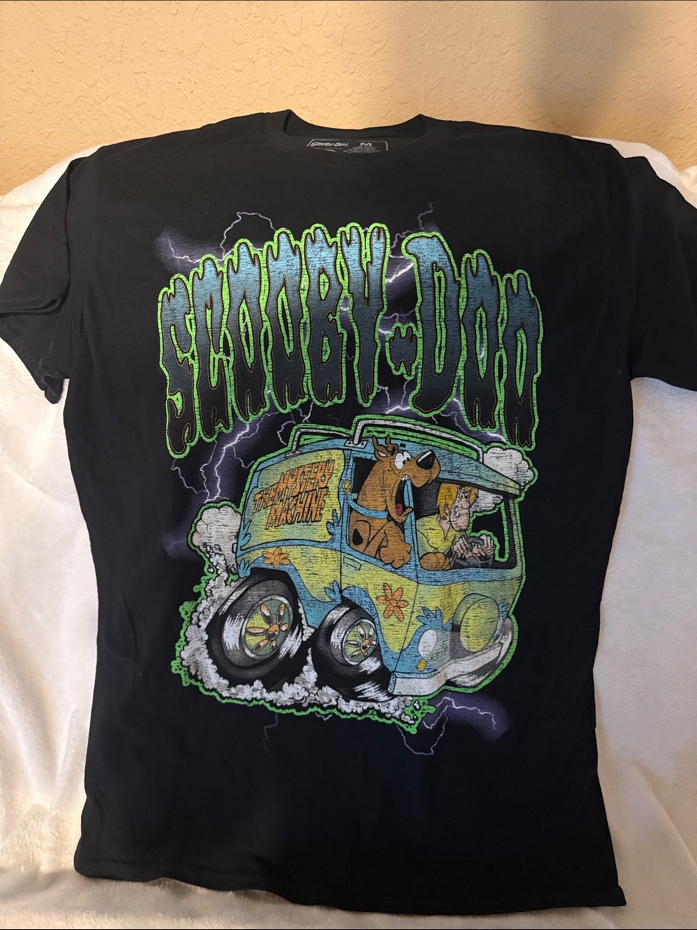 Scooby-Doo Graphic Short Sleeve Tee - Black